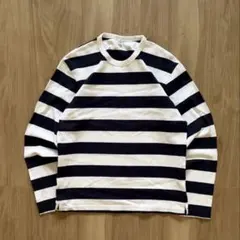 00s OLD UNIQLO ボーダー　シティーボーイ　ロンT y2k