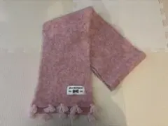 新品　JUMELLE ピンクマフラー