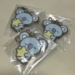 BTS BT21 コヤ RM ナムジュン ラバーチャーム 3個セット