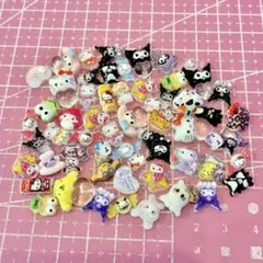 Nail art parts ☆ 50+ pieces ☆ Sanrio bundle sale
