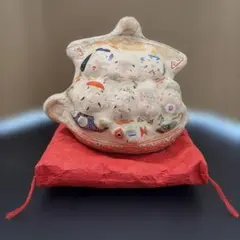 めでたや 張り子 宝船小 七福神 置物 縁起物 和雑貨