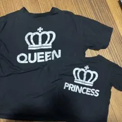 ベビードール☆お揃い☆TシャツクイーンＸＬ　プリンセス110セット