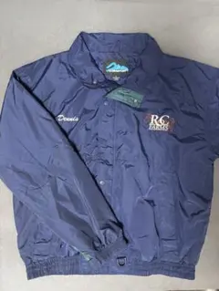 古着　ナイロンジャケット ネイビー