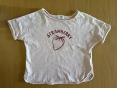 búho. ストロベリープリント Tシャツ 4Yのサムネイル