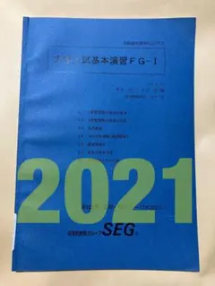 SEG　大学入試基本演習FG‐Ⅰ　　SEG鉄緑会駿台Z会東進河合塾　東大京大早慶