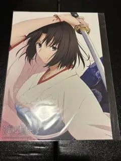 両儀式　ビッグイラストカード②　空の境界　ufotable ダイニング
