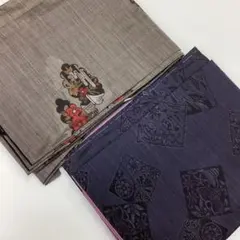 【着物まとめ売り】 正絹大島紬15枚　　リメイク素材　　ハンドメイド向け 着物まとめ売り 正絹大島紬15枚 リメイク素材 送料込み⭐︎ 2025