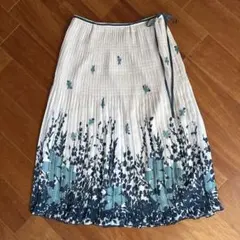 PARLMASEL( パールマシェール)ミディ丈プリーツスカート 花柄 Mサイズのサムネイル