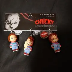USJ限定　チャッキー　チャイルドプレイ　チャームセット　キーホルダーのサムネイル