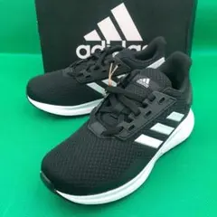 アディダス　ジュニア　デュラモ　スニーカー　18cm　新品　ランニング　シューズ