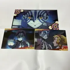 鬼滅の刃 カルパス 猗窩座　あかざ　シール　3枚セット