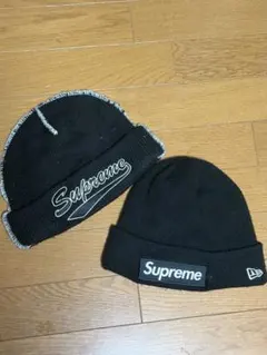 Supreme シュプリーム ニット帽 ビーニー モヘア ブラック 黒 野村周平