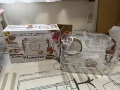 SANKO ルックルック ハムスター ブラウン 飼育キット　ひんやりプレート付き