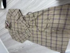 POLO チェック柄 ワンピース マタニティLサイズ