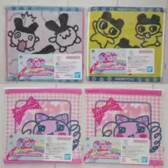 たまごっち 一番くじ E賞 あのころのハンドタオル 4枚セット