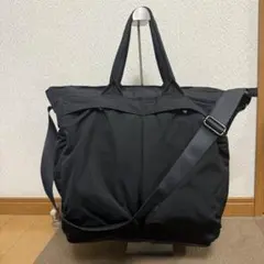 極美品✨️ UNIQLO C 2WAY ユーティリティバッグ　トートバッグ 黒のサムネイル