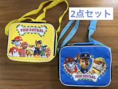 【美品】パウパトロール　ショルダーバッグ 2点セット　ブルーイエロー　チェイス