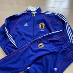 アディダス 希少】adidas 日本代表　adidasオフィシャル　当時物　ドーハジャージ上下セット 93-95 サッカー日本代表 ドーハモデル 95年 ウェア