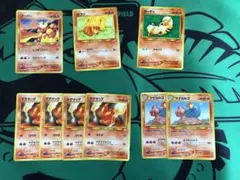 ポケモンカード 旧裏 炎タイプ 5種
