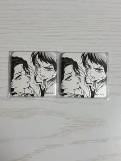 鬼滅の刃 ダイニング お楽しみくじ 台本表紙イラストスクエア缶バッジ