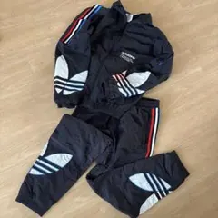 セットアップ adidas ジャージ 上下セット 美品 Sサイズ アディダス