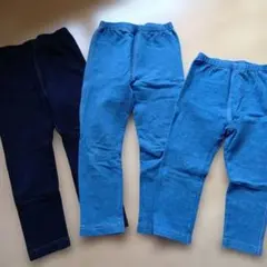 ユニクロ　無地パンツ3点セット