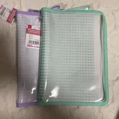 【匿名配送】2点セット　ダイソー 6リングファイル ギンガムチェック 新品未使用