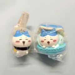 ちいかわ寿司フィギュアホルダー／キャラまかろん ハチワレ セット