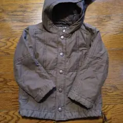 ブラウン フード付きジャケット