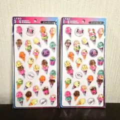 新品未開封☆サーティワン　ぷっくりシール　LTXC 2枚セットのサムネイル