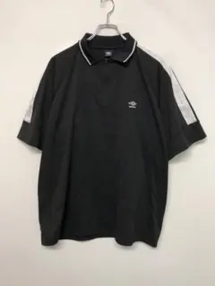 UMBRO ストリート スポーツ 古着 ハーフジップ 半袖 ポロシャツのサムネイル