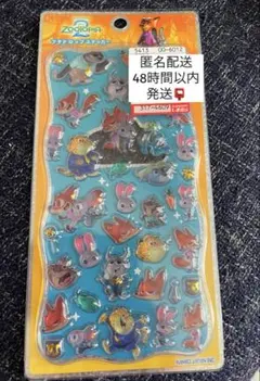 正規品◎プチドロップステッカー ズートピア2