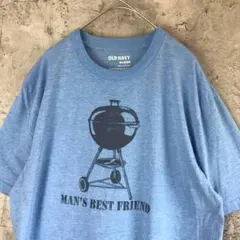 A2866古着　Tシャツ 水色