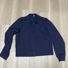 断捨離　ミリタリー　ネイビー　ジャケッ ト　ブルゾン　短丈　春　秋