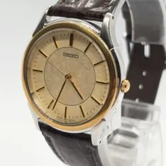 SEIKO セイコー 7N01-7140 クォーツ メンズ ゴールドベゼル - メルカリ