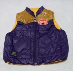 ★美品★　ダブルB　100　Bくん　リバーシブルベスト　アウター