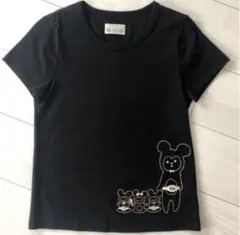 フランシュリッペ　半袖Tシャツ イエティ　ブラック Mのサムネイル
