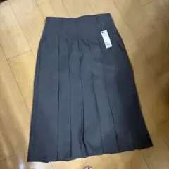 GU プリーツAラインミディスカート