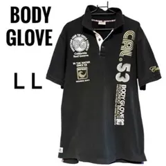 BODY GLOVE ボディグローブ 半袖ポロシャツ ブラック 黒　LL(XL)のサムネイル