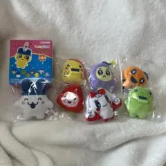 たまごっち ミニミニChibiぬいぐるみマスコット　7点まとめ売りのサムネイル
