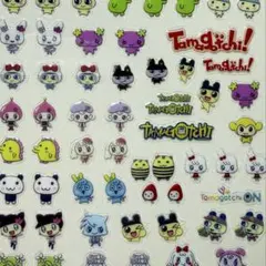 ネイルシール 3D立体 たまごっち 平成 キャラクター