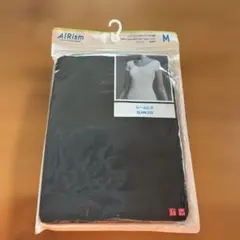 【新品】UNIQLO AIRism ショートスリーブTシャツ M ブラック