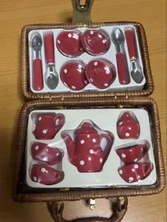 ミニチュア ピクニック バスケット セット