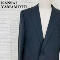 KANSAI YAMAMOTO ジャケット ストライプ 黒 0564-Aのサムネイル