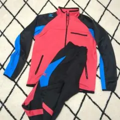 Mizuno ジャージセット ピンク/ブラック/ブルー