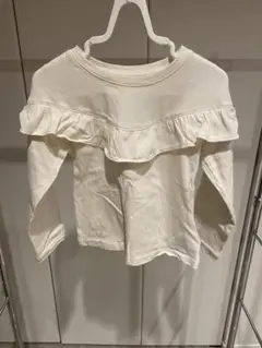 baby GAP フリル付き長袖Tシャツ 4歳用