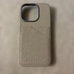 BONAVENTURA iPhone17Pro apple ケース ベージュ - メルカリ