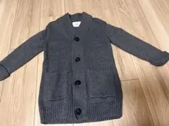 zara キッズ　カーディガン　グレー　120センチ　ウール混