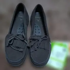 Crocs クロックス スエード モカシン 24cm W8 タグ付き新品未使用