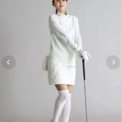 【新品タグ付き】【SCOTCLUB】 定価11000円リブモックネックカットソーのサムネイル